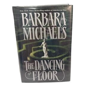 Vintage 1997 The Dancing Floor Hardcover Fiction Library Book Barbara Michaels